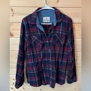 WOMEN'S COTTAGE ESCAPE FLANNEL SHIRT Large